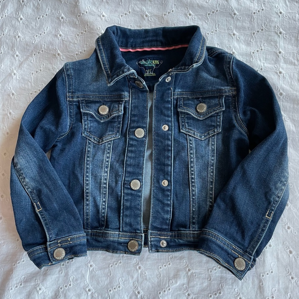 Genuine Kids Distressed Jean Jacket Size 4T